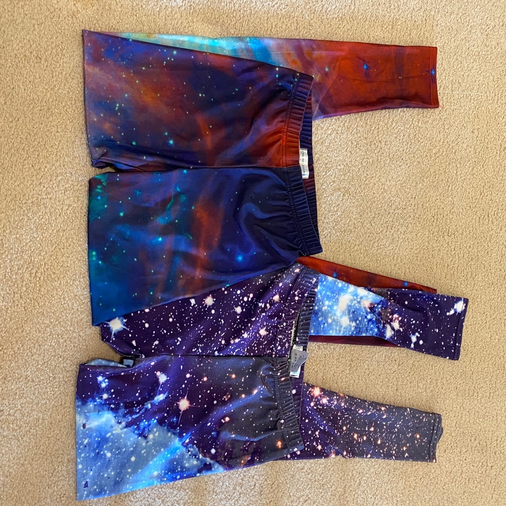 Galaxy leggings bundle